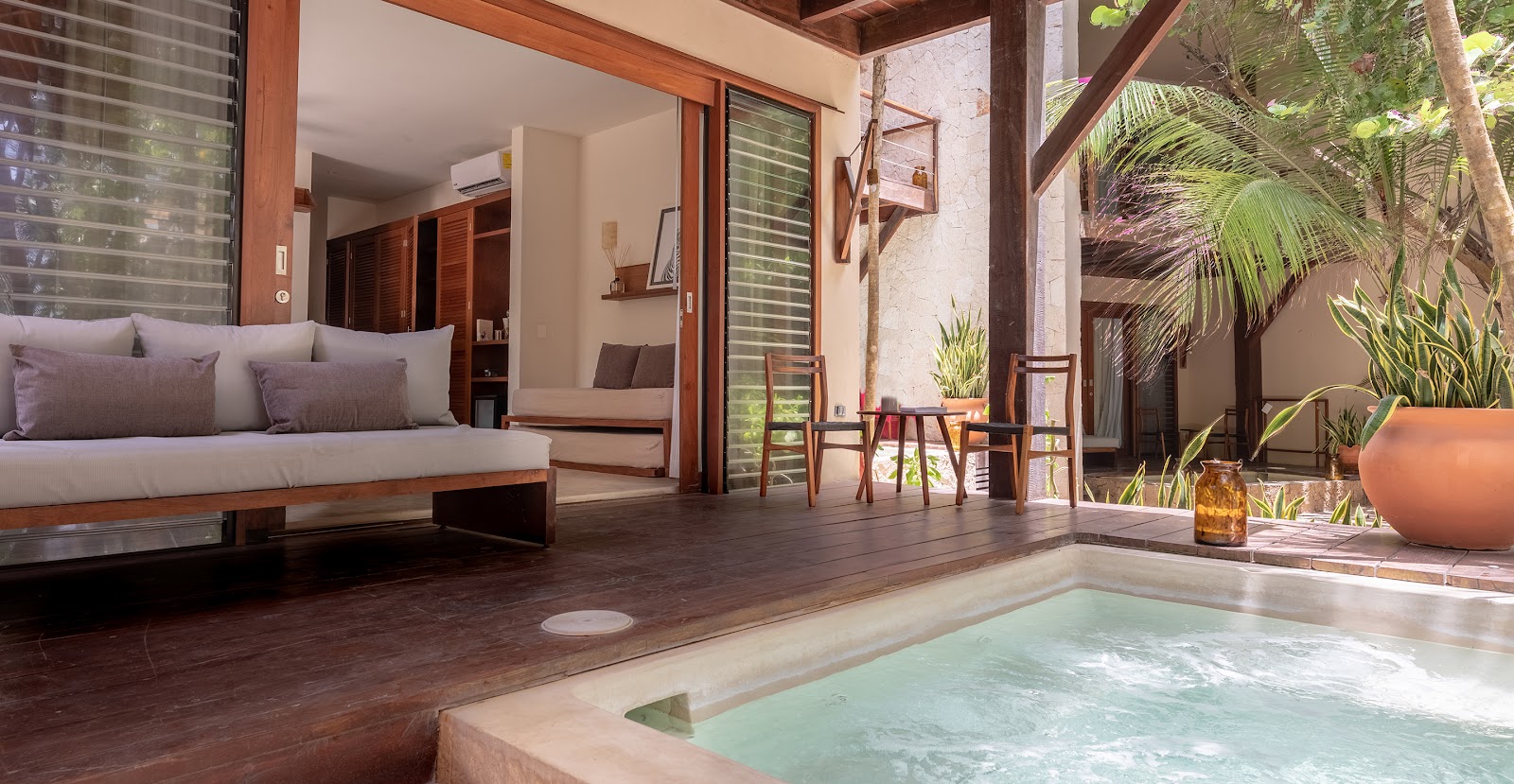 Suite with an in-room plunge pool