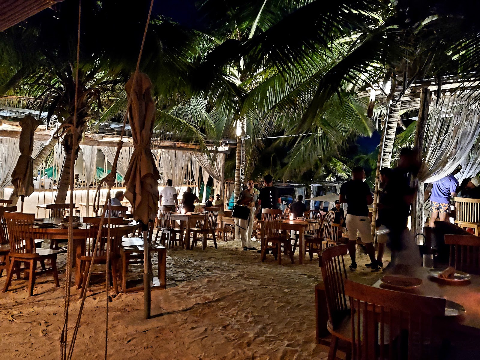 Taboo Tulum dining room filled with guests